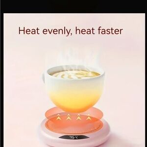 Smart beverage warming coaster